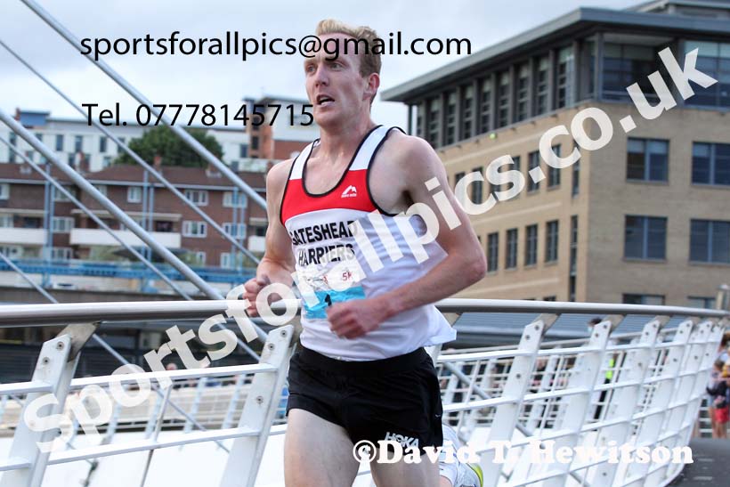 Quayside 5k Road Race, Newcastle/Gateshead, 2021, August 11th. Photo: David T. Hewitson/Sports for All Pics